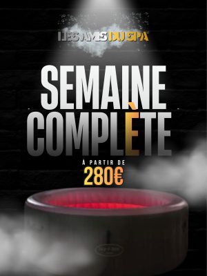 LOCATION JACUZZI SPA SEMAINE COMPLÈTE